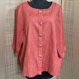 Bob Mackie Wearable Art Jacket - 3X